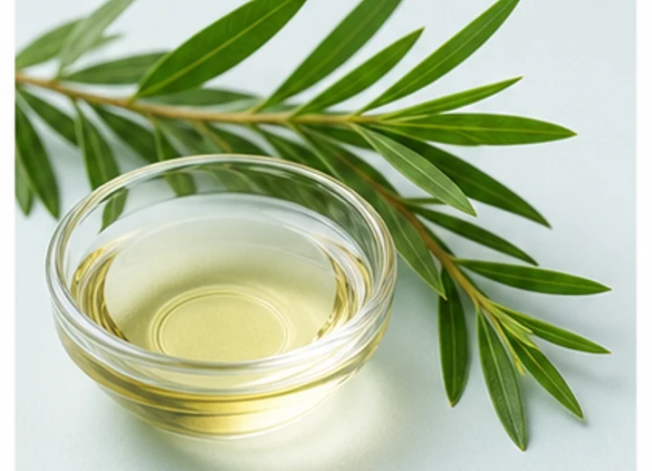 Tea Tree Essential Oil (Melaleuca alternifolia) in the RevaNail topical formula